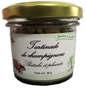 Tartinable de champignons