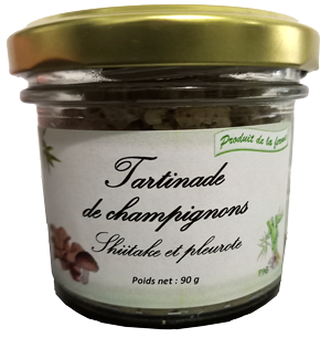 Tartinable de champignons