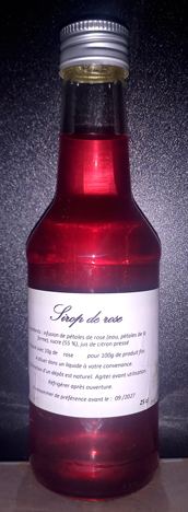Sirop artisanaux naturels